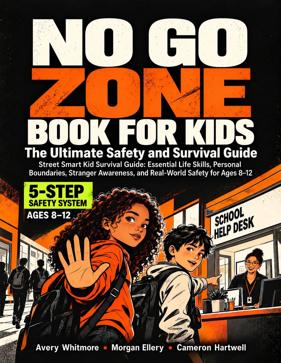 No Go Zone Book for Kids cover